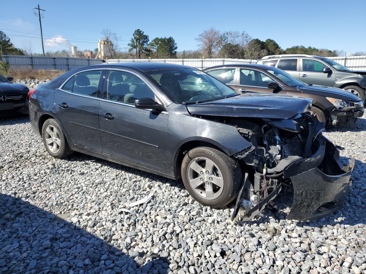 2015 Chevrolet Malibu VIN 1G11B5SL4FF293810 Copart auction photo, front end damage thumbnail 4
