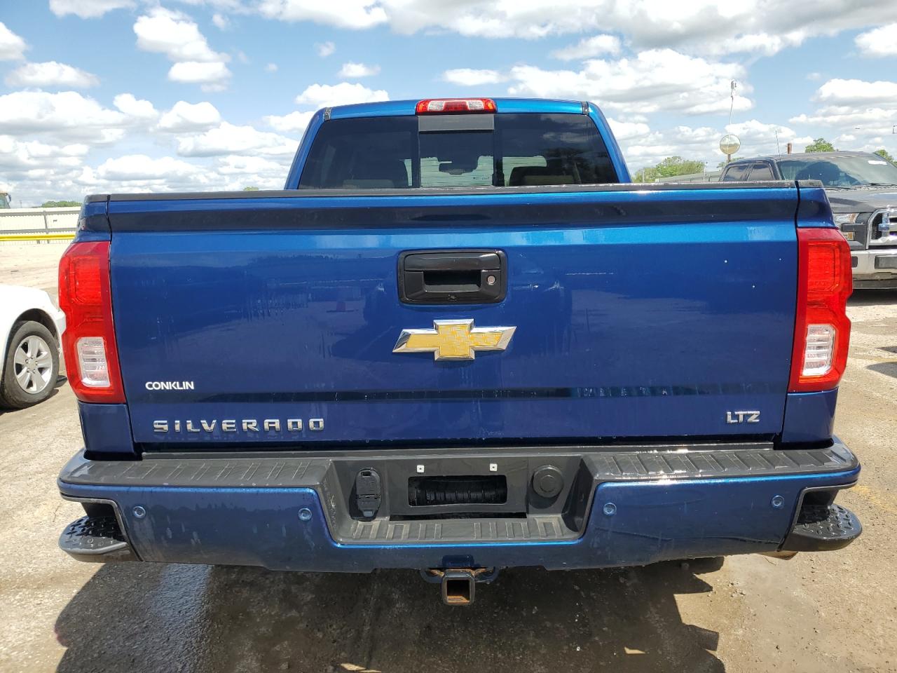 2016 Chevrolet Silverado VIN 3GCUKSEC8GG112626 Copart auction photo, side damage thumbnail 6