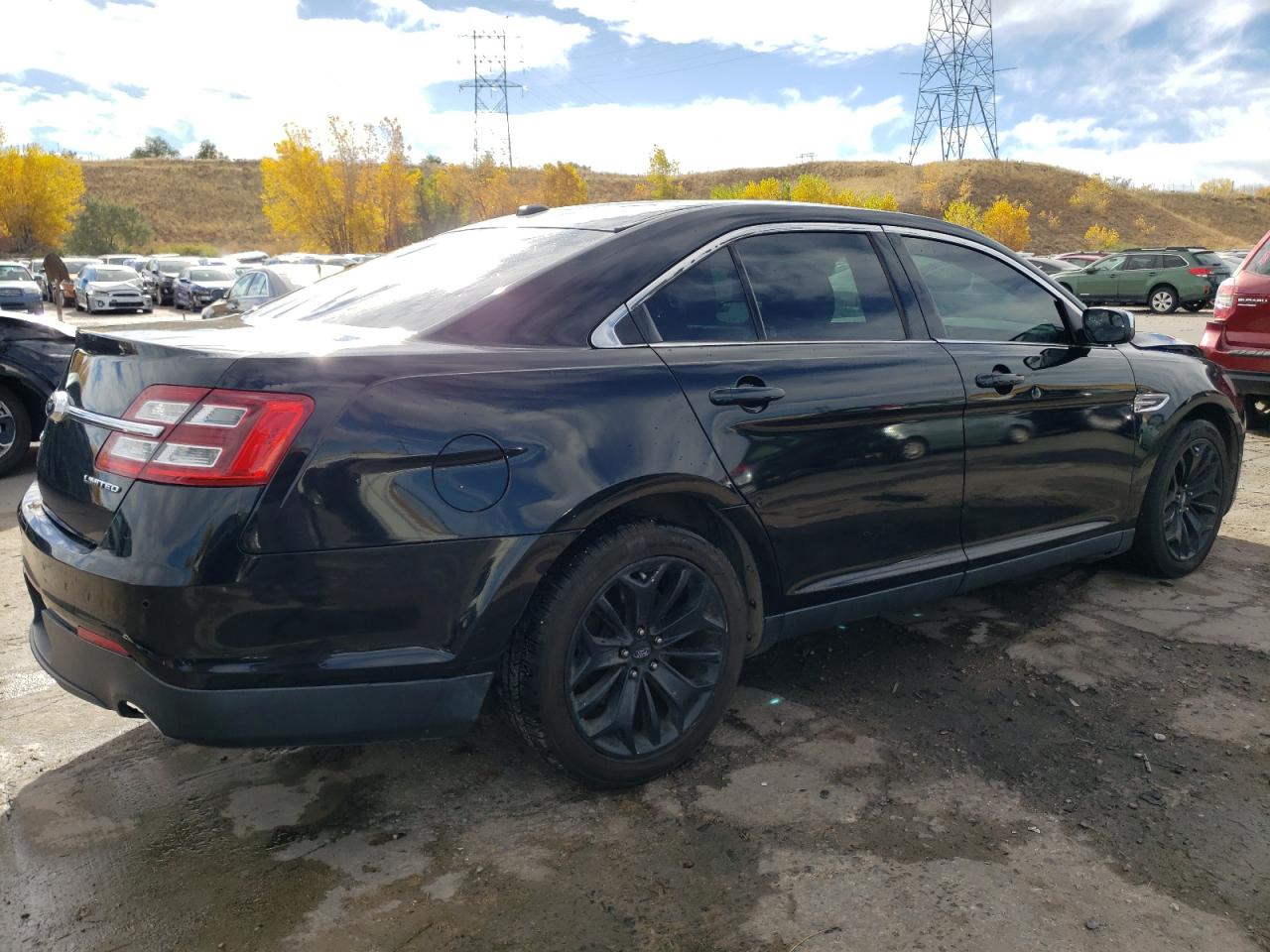 2016 Ford Taurus VIN 1FAHP2F85GG110816 Copart auction photo, front end / hail damage thumbnail 3