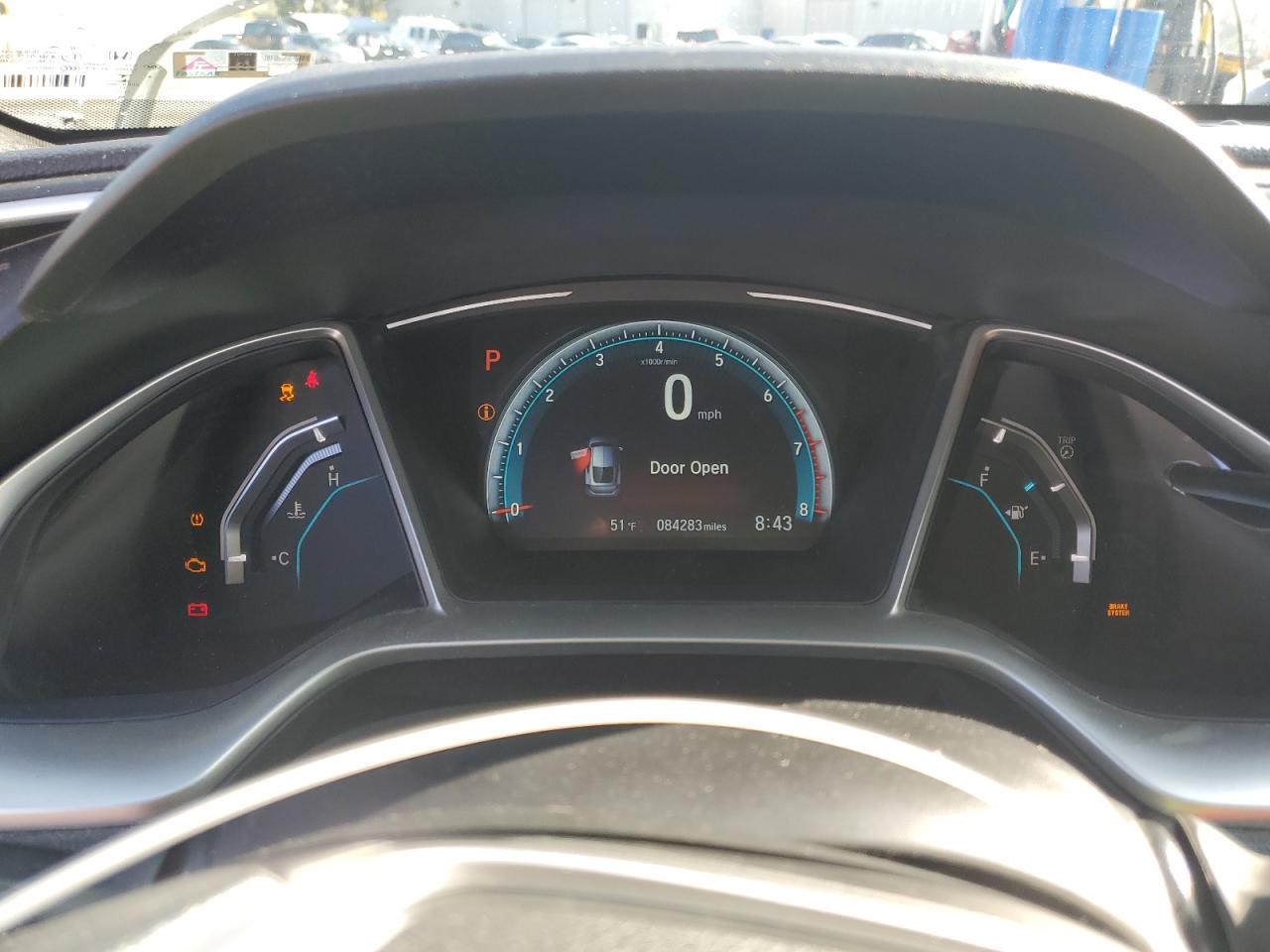 2017 Honda Civic VIN 2HGFC3B33HH362830 Copart auction photo, front end / side damage thumbnail 9