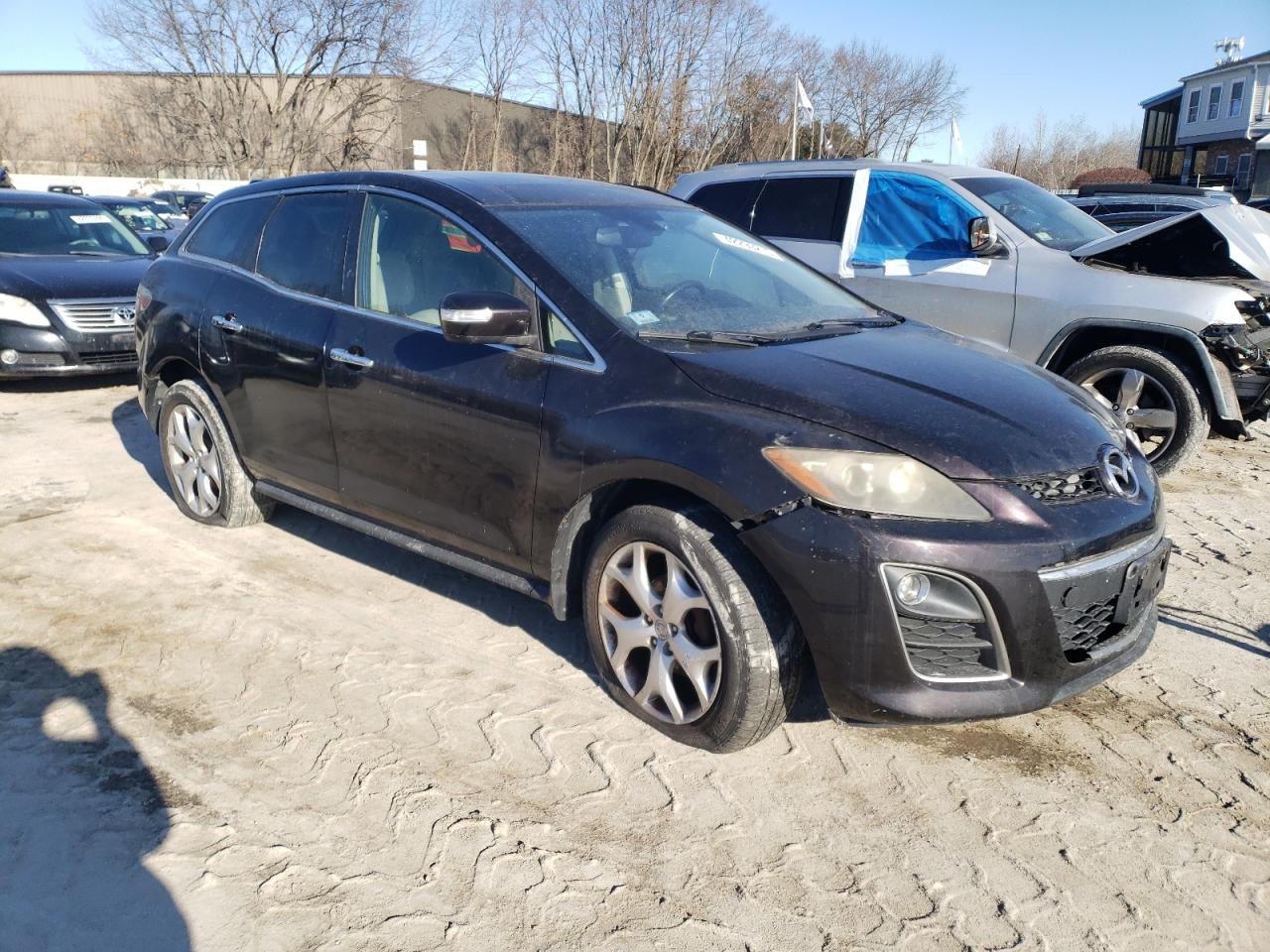 2010 Mazda CX-7 VIN JM3ER4WL5A0307841 Copart auction photo, all over damage thumbnail 4