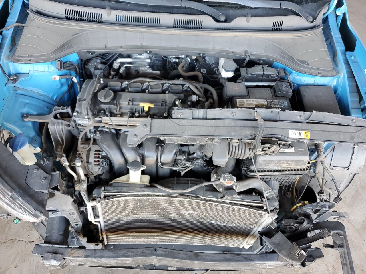 2019 Hyundai Kona VIN KM8K1CAA0KU280881 Copart auction photo, front end damage thumbnail 12