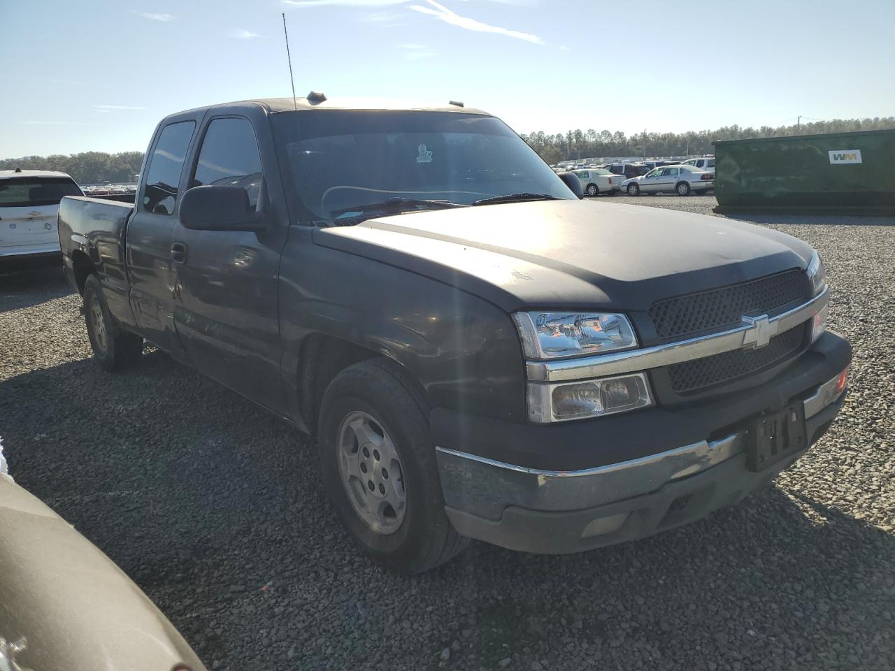 2004 Chevrolet Silverado VIN 2GCEC19V141210957 Copart auction photo, side damage thumbnail 4