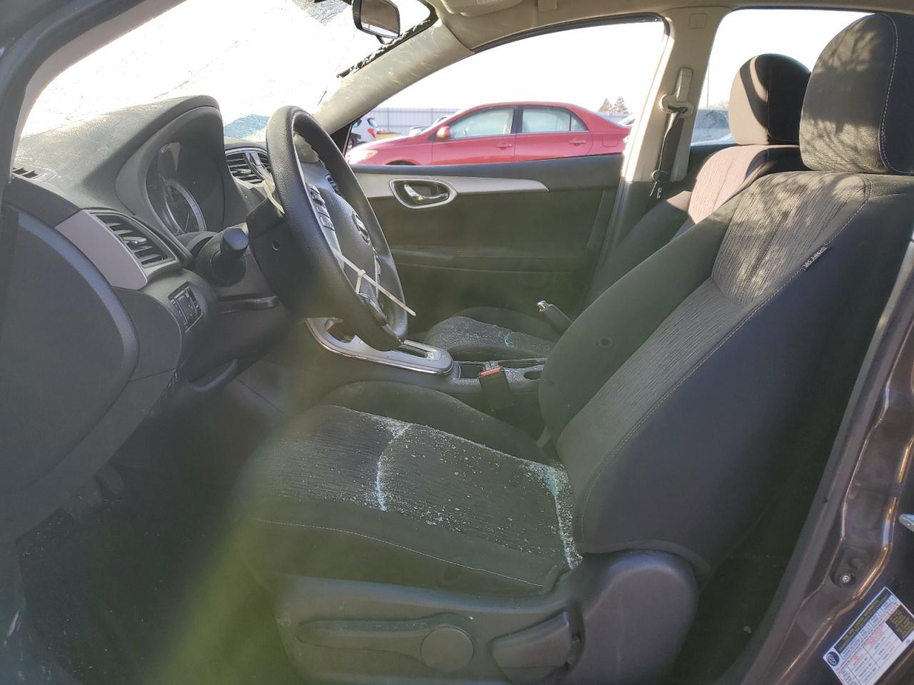 2014 Nissan Sentra VIN 3N1AB7AP0EL674939 Copart auction photo, side / top/roof damage thumbnail 7