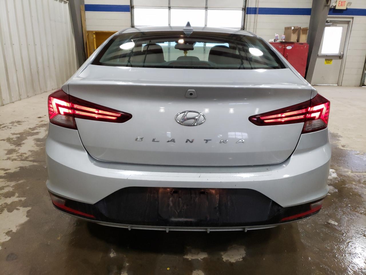 2020 Hyundai Elantra VIN KMHD84LF3LU066102 Copart auction photo, side / undercarriage damage thumbnail 6