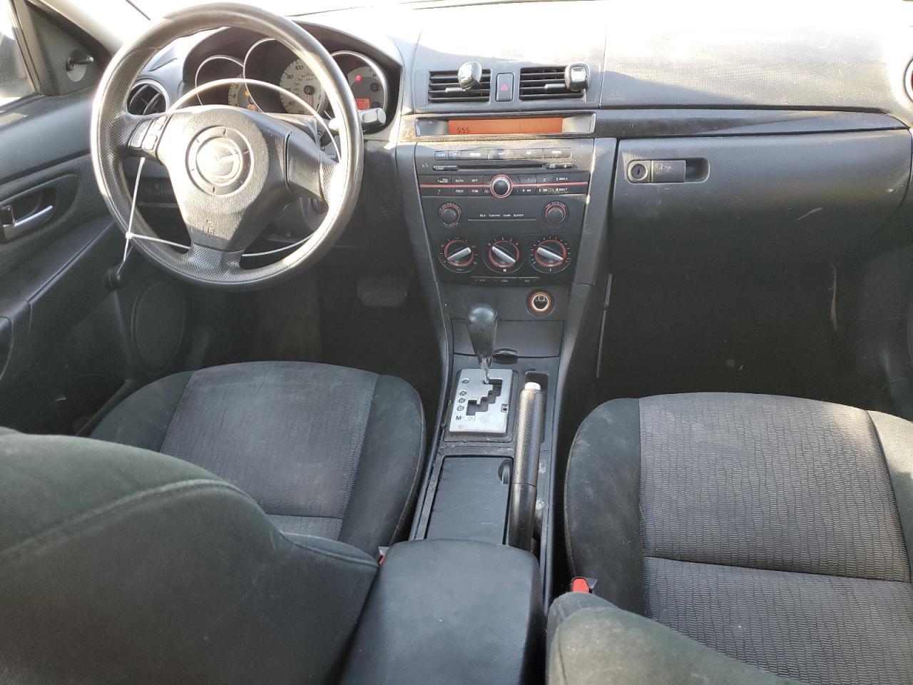 2008 Mazda 3 VIN JM1BK12F281778705 Copart auction photo, undercarriage / front end damage thumbnail 8