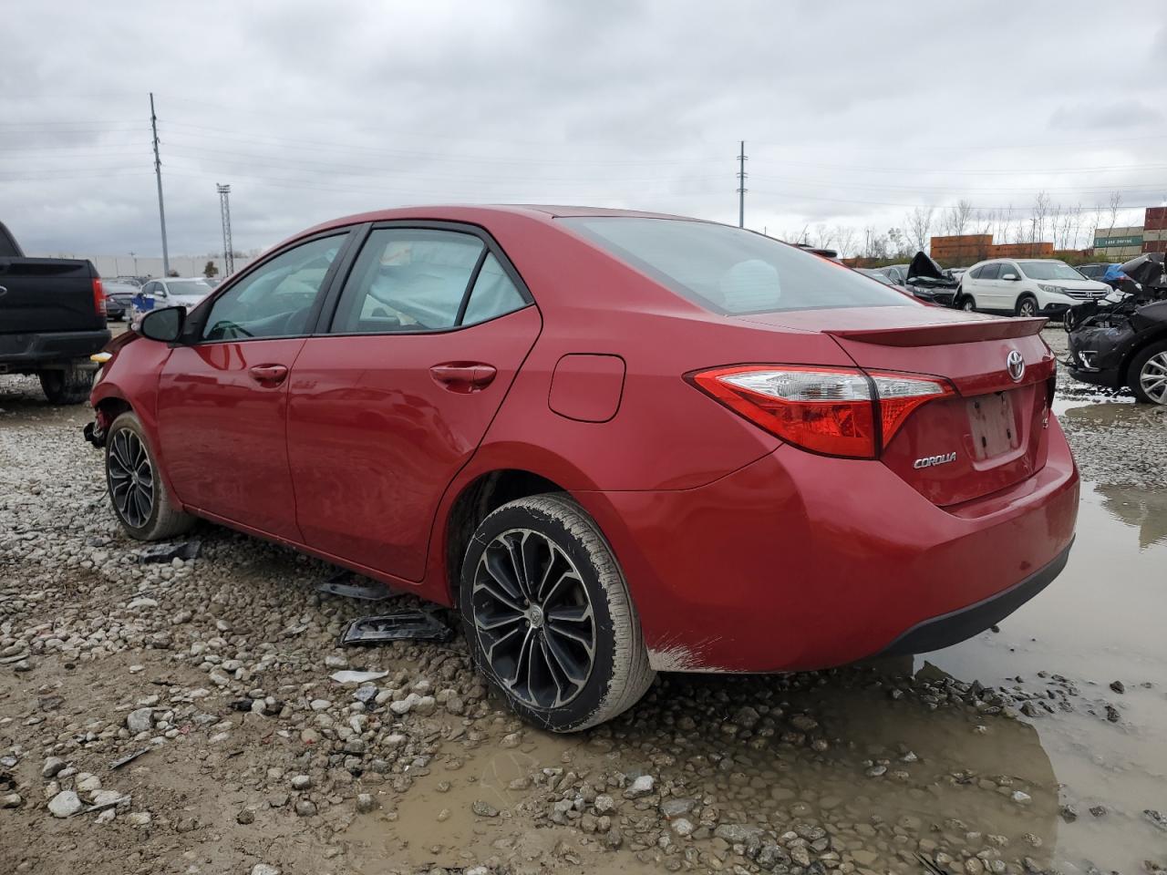2015 Toyota Corolla VIN 2T1BURHE3FC234228 Copart auction photo, front end damage thumbnail 2