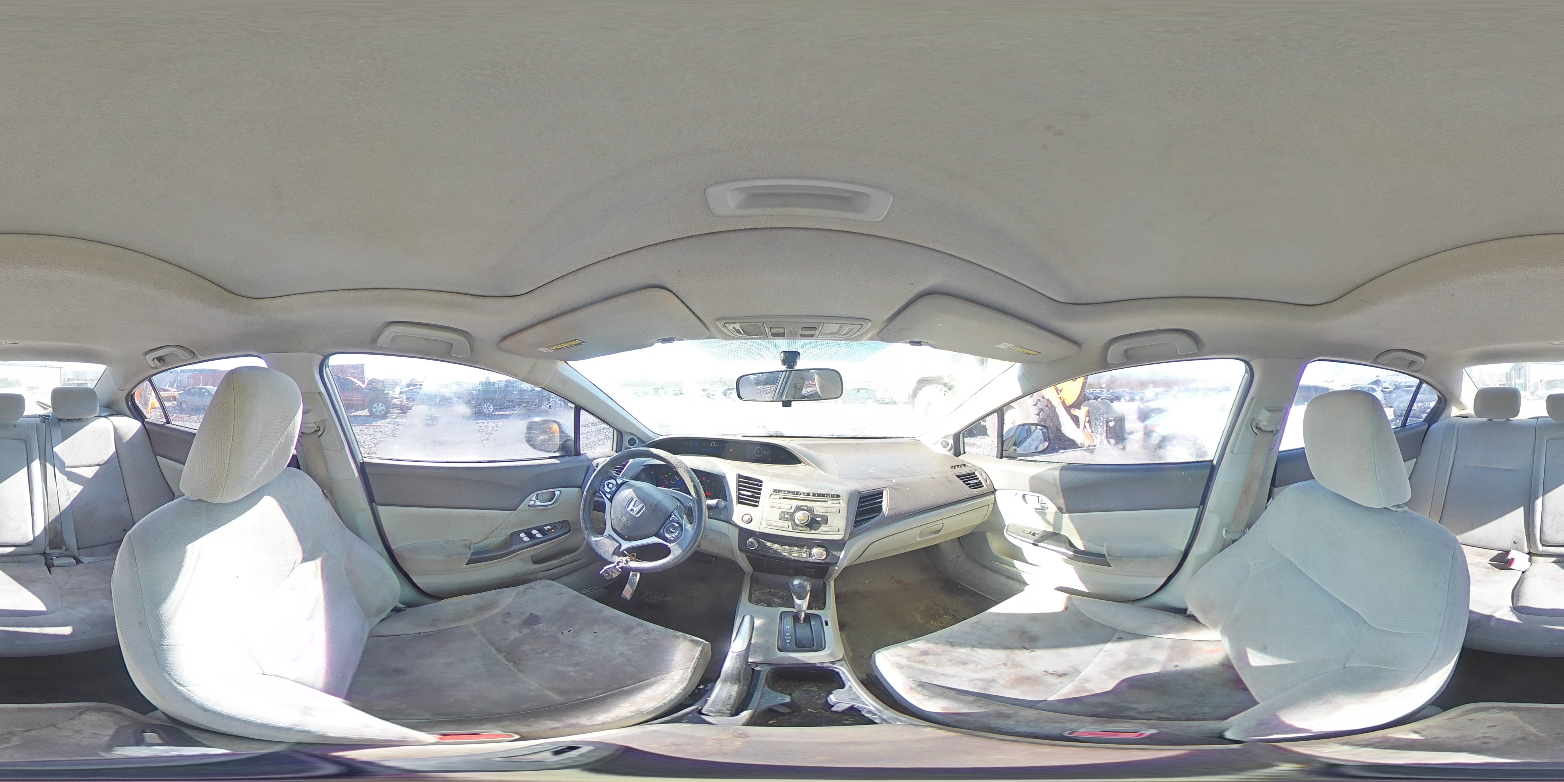 2012 Honda Civic VIN 2HGFB2F88CH521479 Copart auction photo, front end damage thumbnail 14