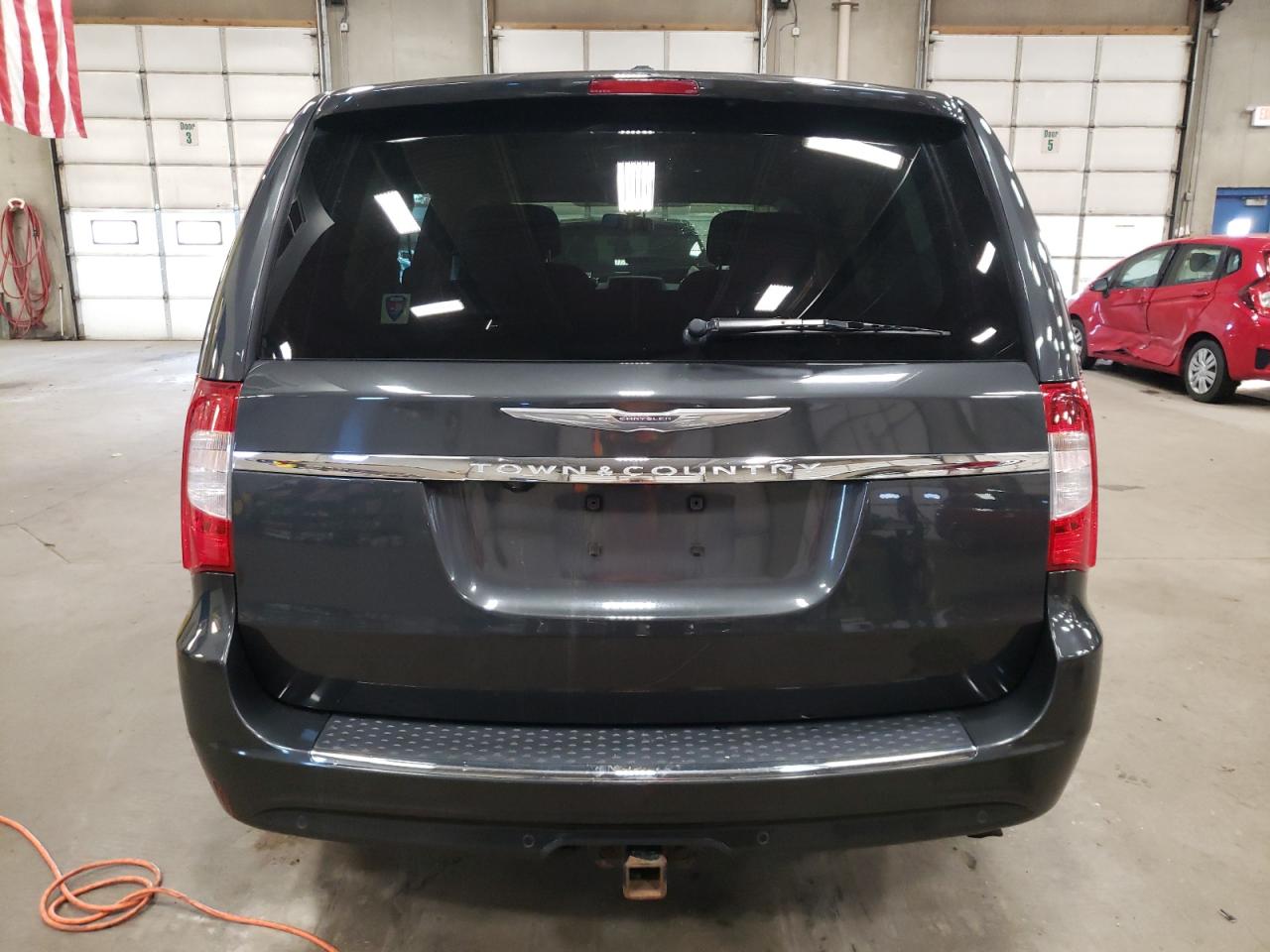 2011 Chrysler Town & Country VIN 2A4RR5DG4BR712841 Copart auction photo, front end damage thumbnail 6