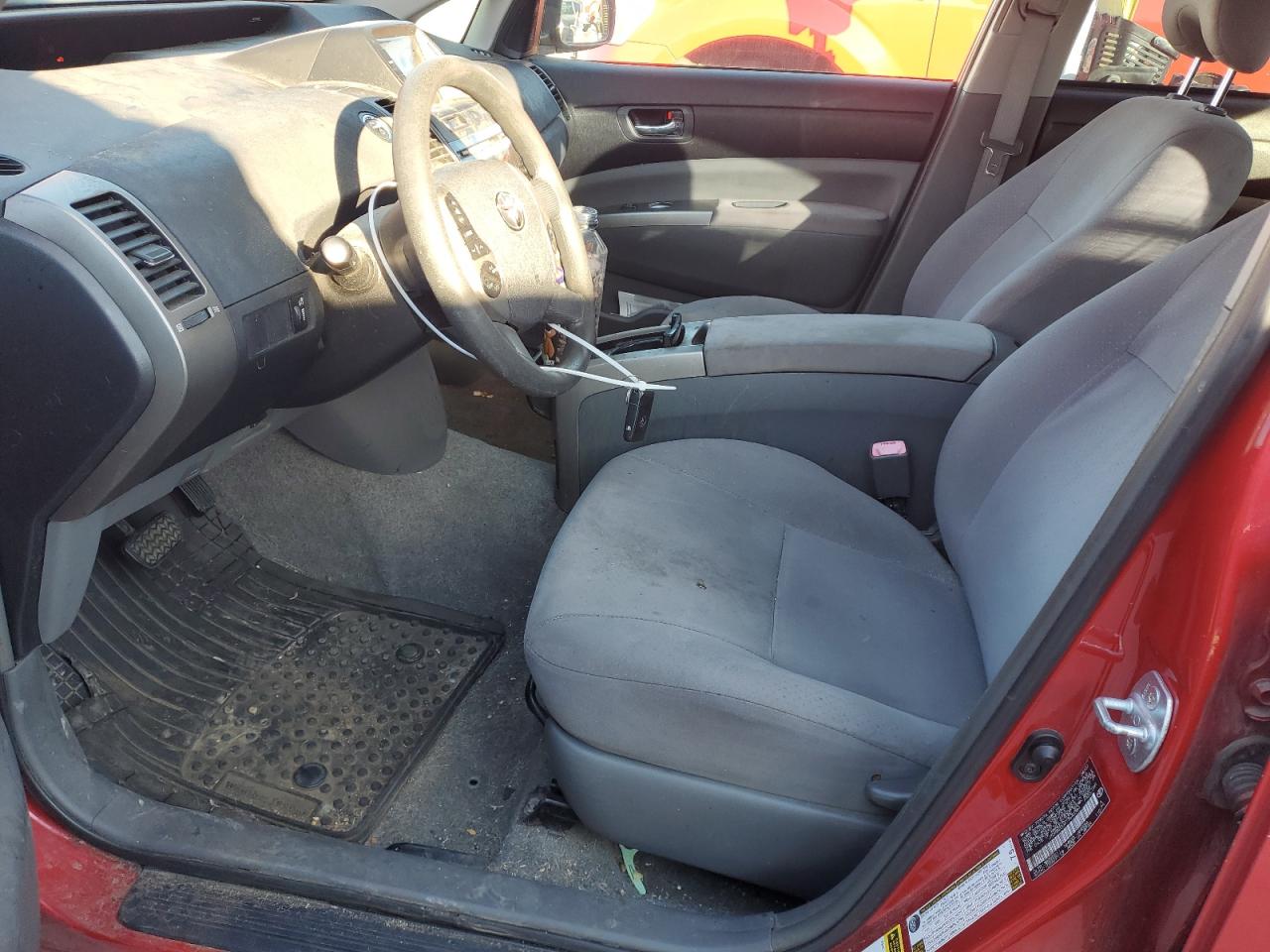 2007 Toyota Prius VIN JTDKB20U477642384 Copart auction photo, rear end damage thumbnail 7