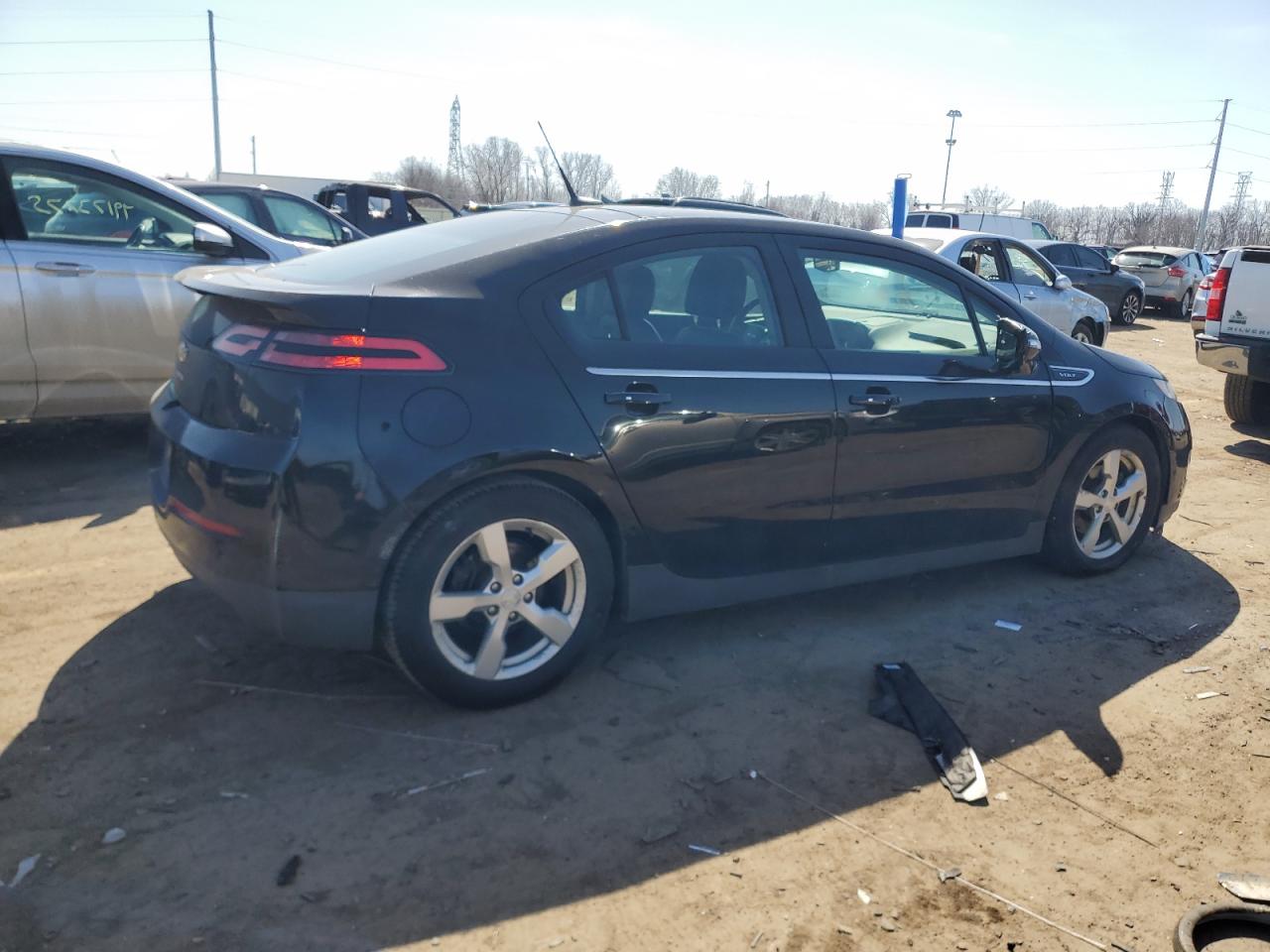 2012 Chevrolet Volt VIN 1G1RB6E41CU110903 Copart auction photo, front end damage thumbnail 3