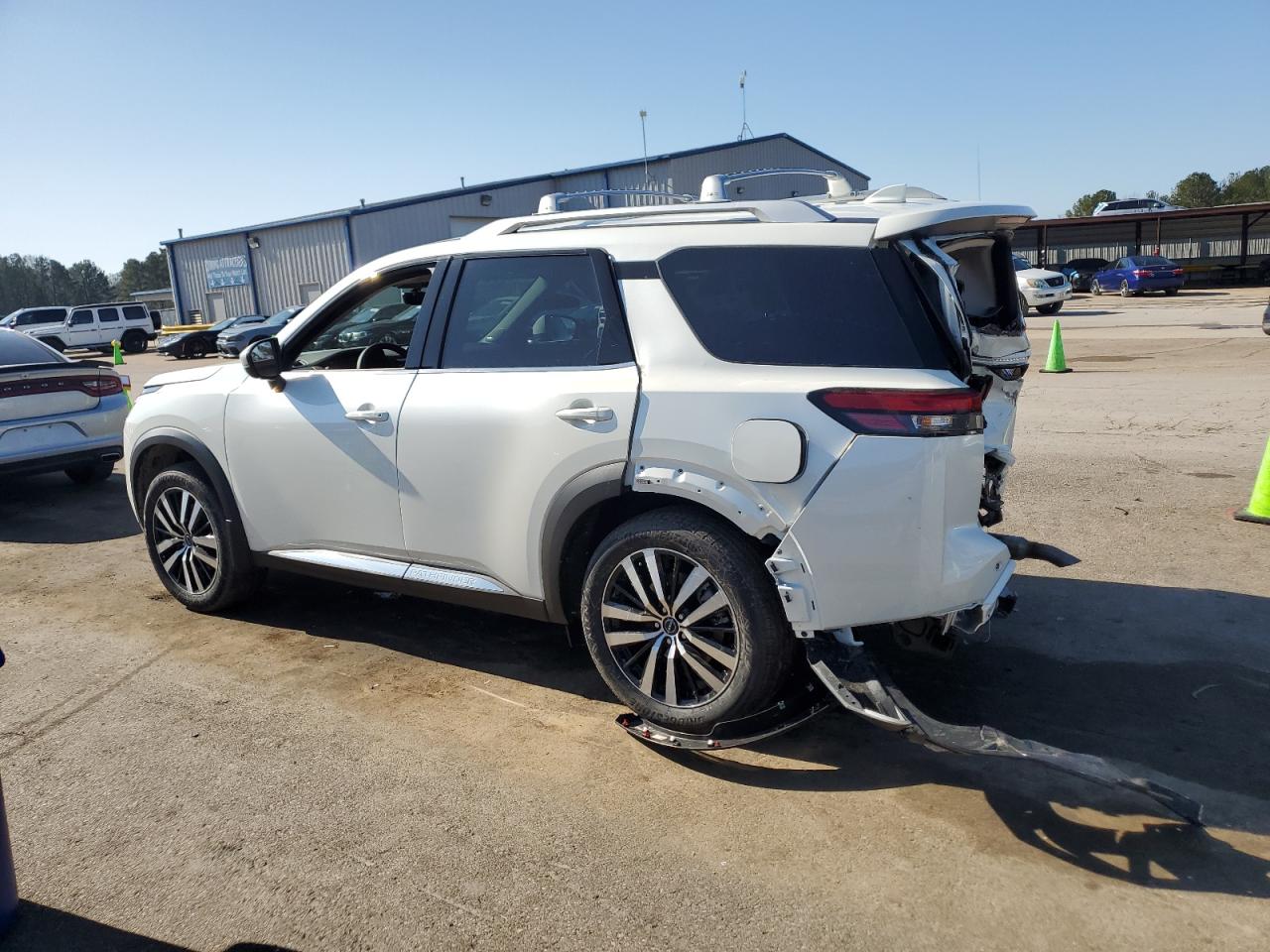 2024 Nissan Pathfinder VIN 5N1DR3DG9RC307349 Copart auction photo, rear end / all over damage thumbnail 2