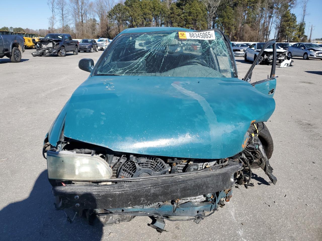 1995 Toyota Corolla VIN 2T1AE09B2SC118554 Copart auction photo, all over / undercarriage damage thumbnail 5
