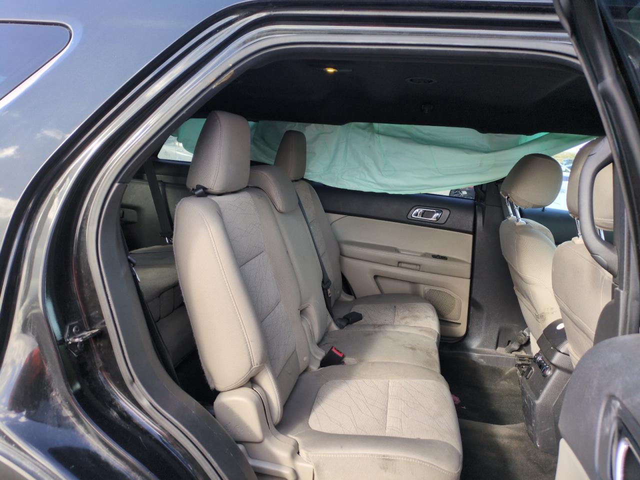 2014 Ford Explorer VIN 1FM5K8B82EGA63919 Copart auction photo, front end / side damage thumbnail 10