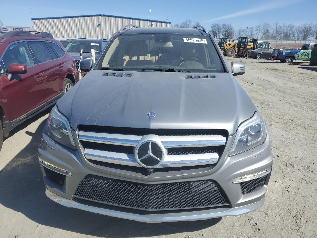 2015 Mercedes-Benz GL-klasse VIN 4JGDF7DE7FA609115 Copart auction photo, top/roof damage thumbnail 5