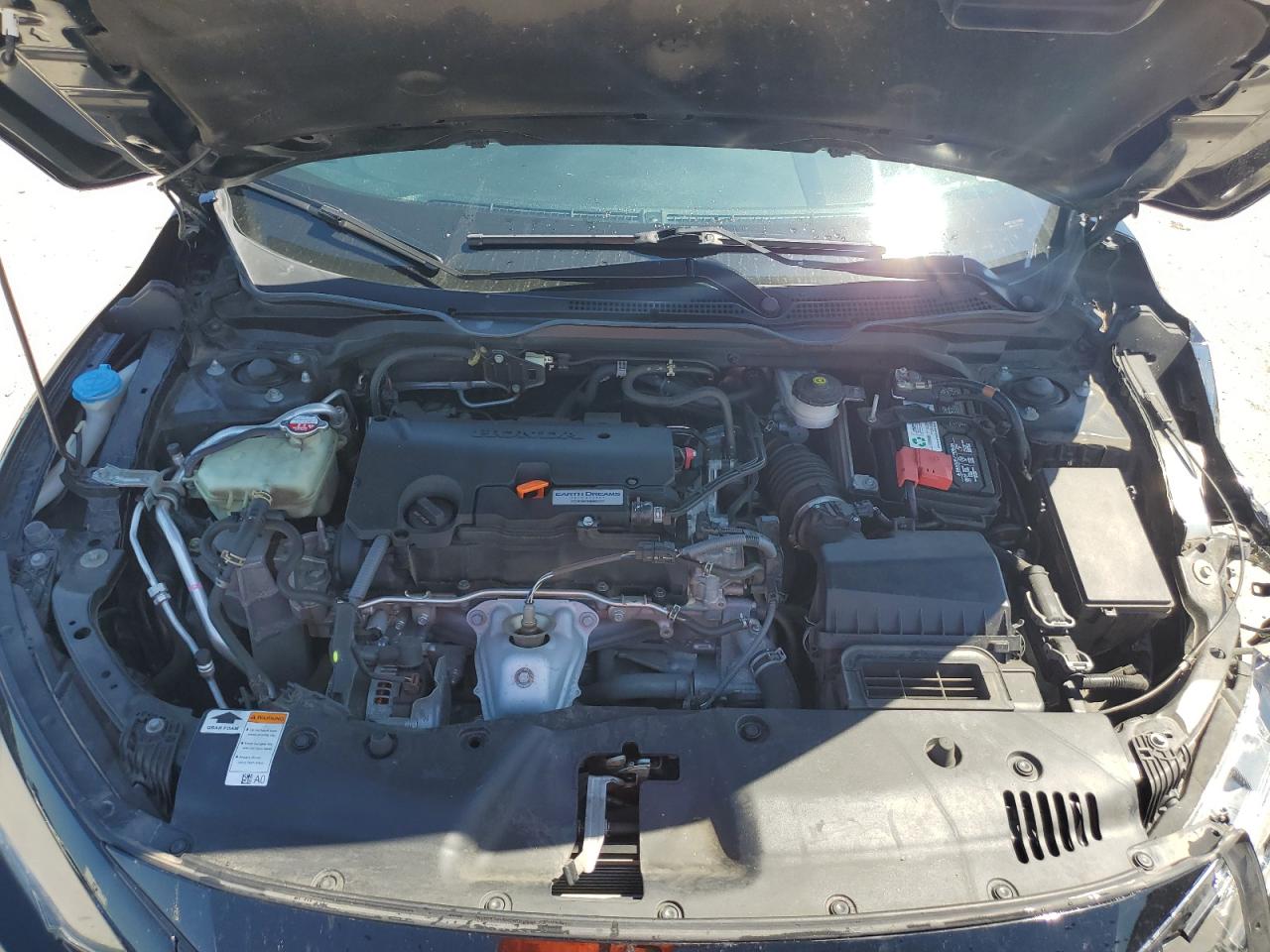 2020 Honda Civic VIN 2HGFC2F81LH503936 Copart auction photo, all over damage thumbnail 12