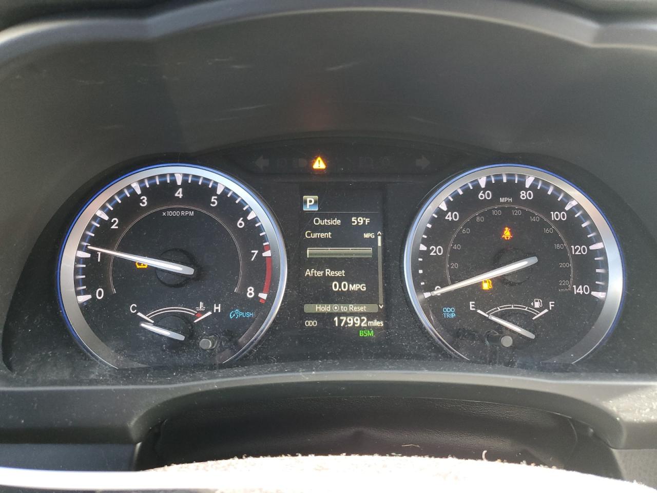 2019 Toyota Highlander VIN 5TDJZRFH6KS611971 Copart auction photo, normal wear damage thumbnail 9