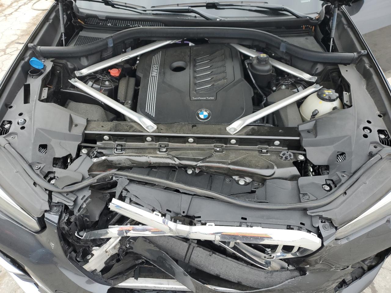 2022 BMW X5 VIN 5UXCR6C07N9M97213 Copart auction photo, rear end / front end damage thumbnail 12