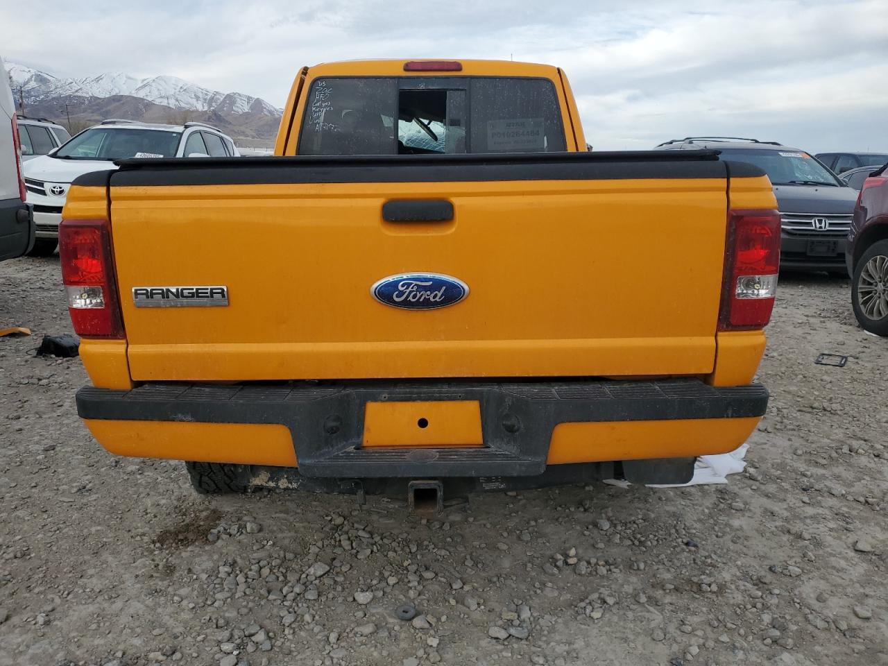 2009 Ford Ranger VIN 1FTZR45E69PA17172 Copart auction photo, rollover damage thumbnail 6