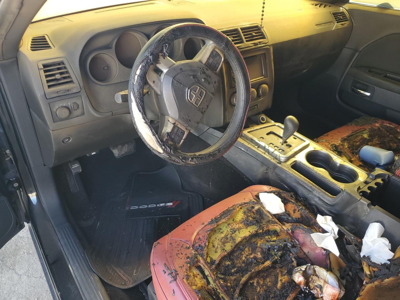 2013 Dodge Challenger VIN 2C3CDYAG1DH745079 Copart auction photo, burn - interior damage thumbnail 8