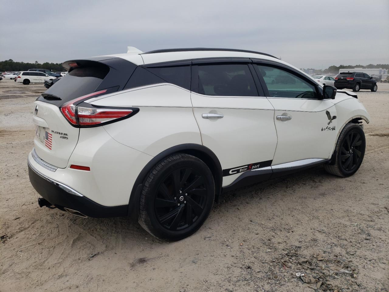 2017 Nissan Murano VIN 5N1AZ2MH3HN148689 Copart auction photo, front end damage thumbnail 3