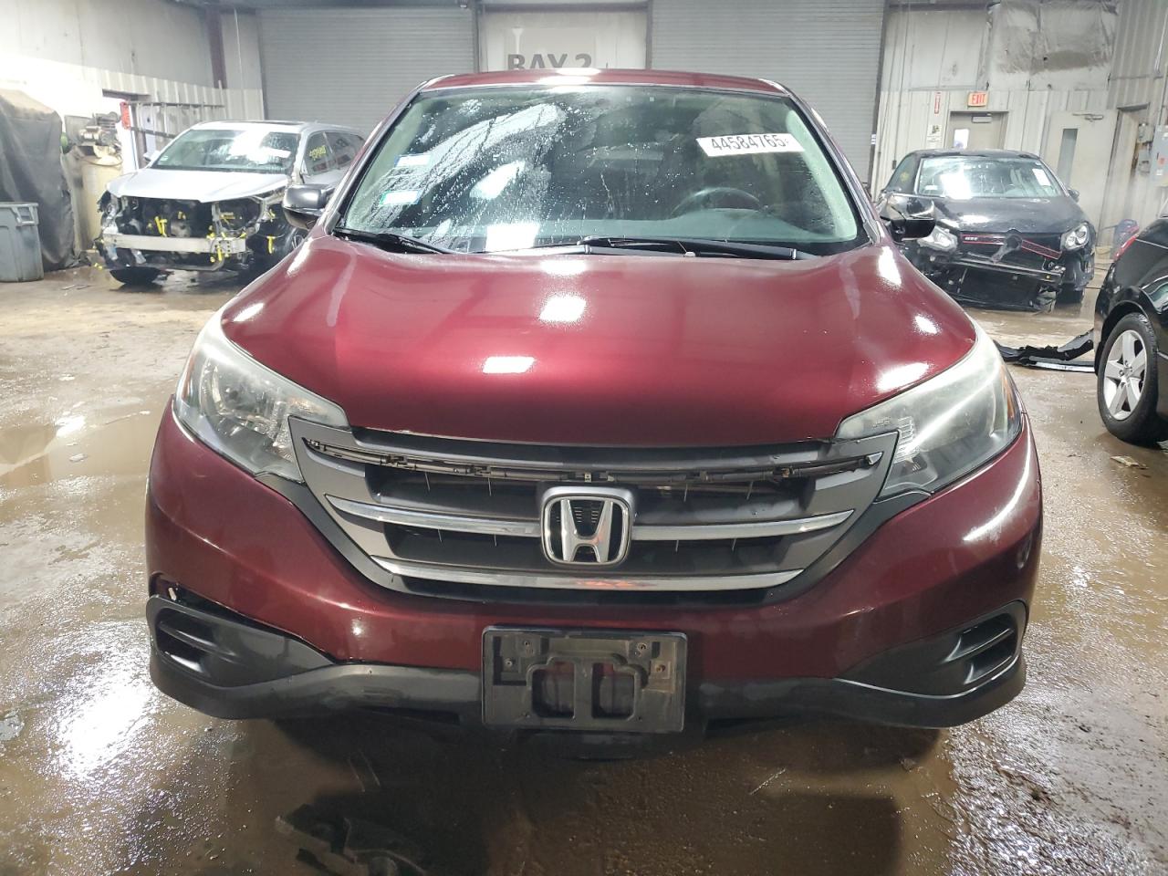 2014 Honda CR-V VIN 5J6RM4H32EL072125 Copart auction photo, front end / side damage thumbnail 5