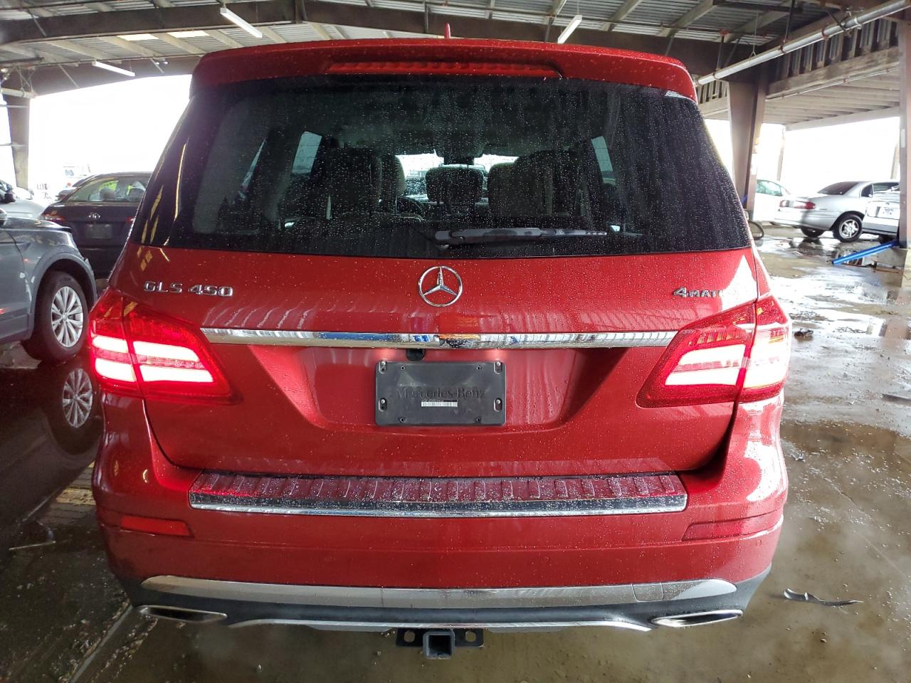 2019 Mercedes-Benz GLS-klasse VIN 4JGDF6EE8KB184050 Copart auction photo, front end damage thumbnail 6