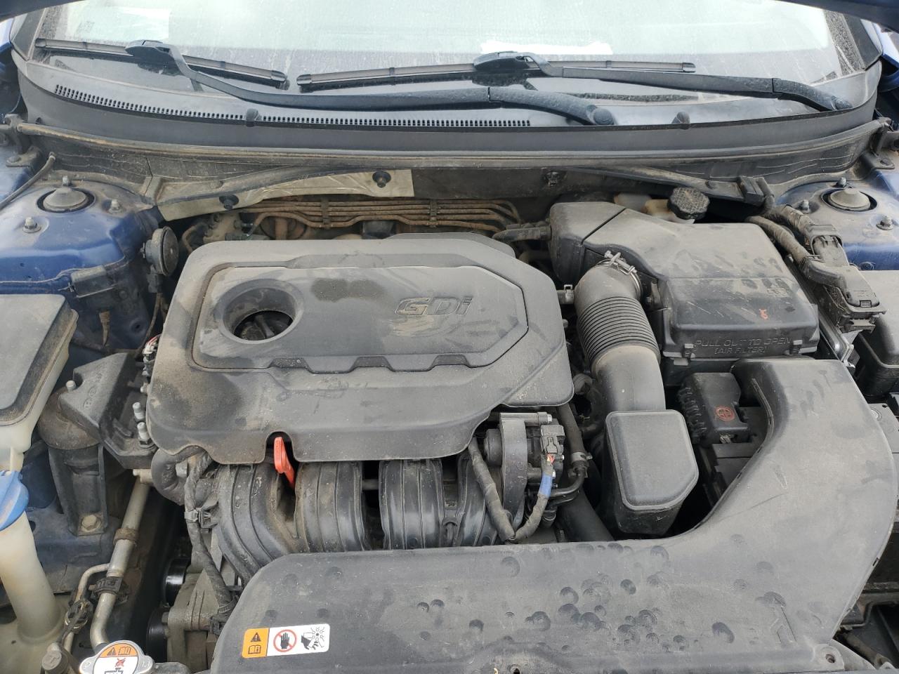 2017 Hyundai Sonata VIN 5NPE24AF5HH533258 Copart auction photo, all over / front end damage thumbnail 11