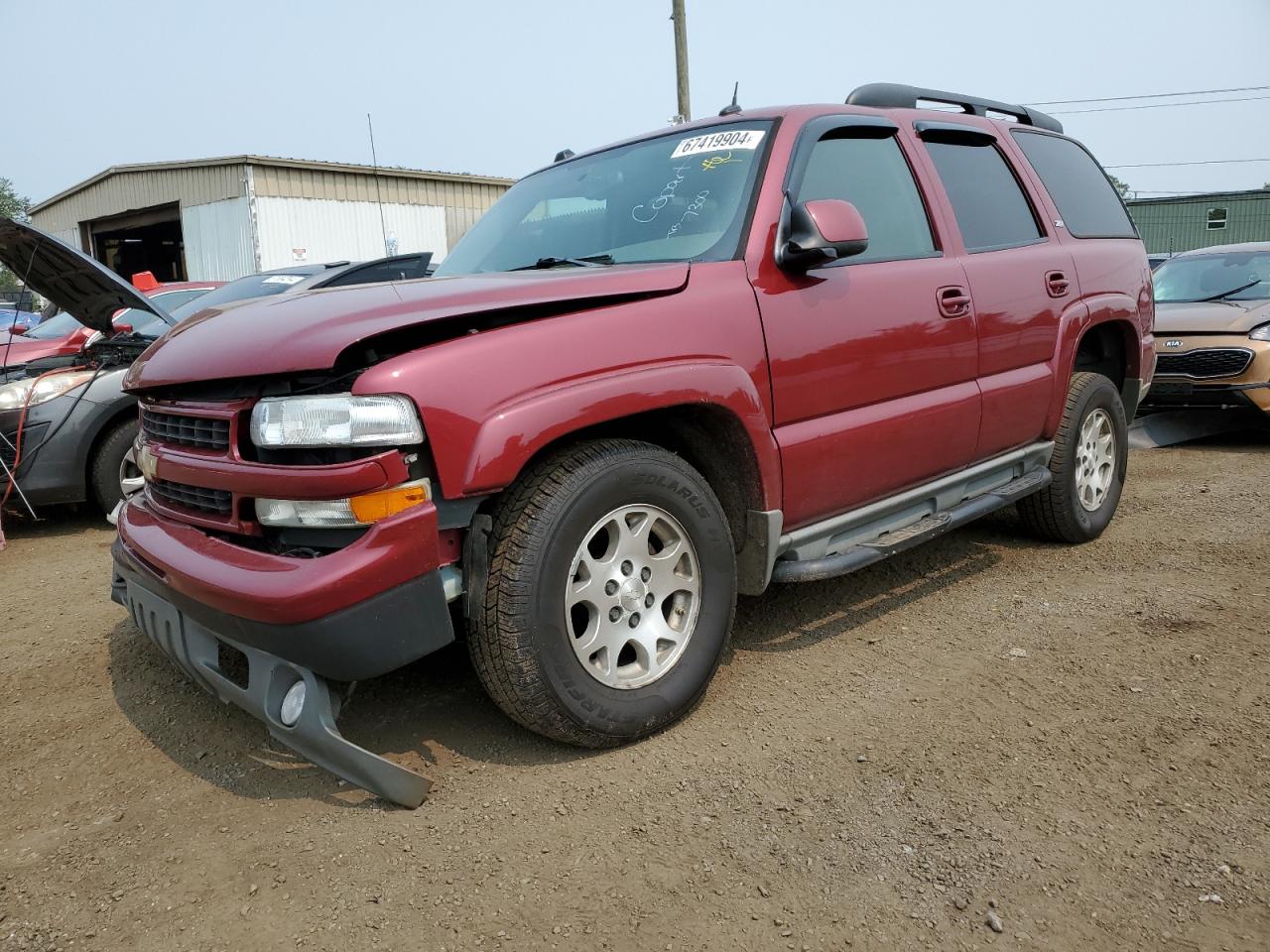 2005 Chevrolet Tahoe VIN 1GNEK13T05R236007