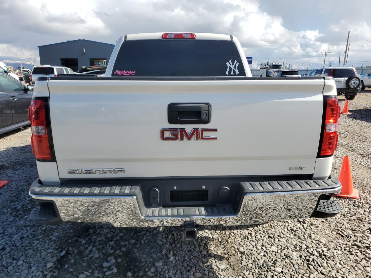 2014 GMC Sierra VIN 3GTU2VEC5EG374084 Copart auction photo, front end damage thumbnail 6