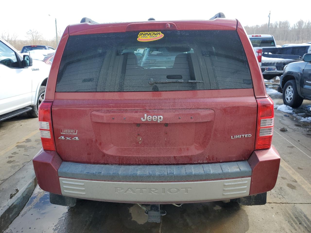 2008 Jeep Liberty (Patriot) VIN 1J8FF48W78D516989 Copart auction photo, front end / rear end damage thumbnail 6