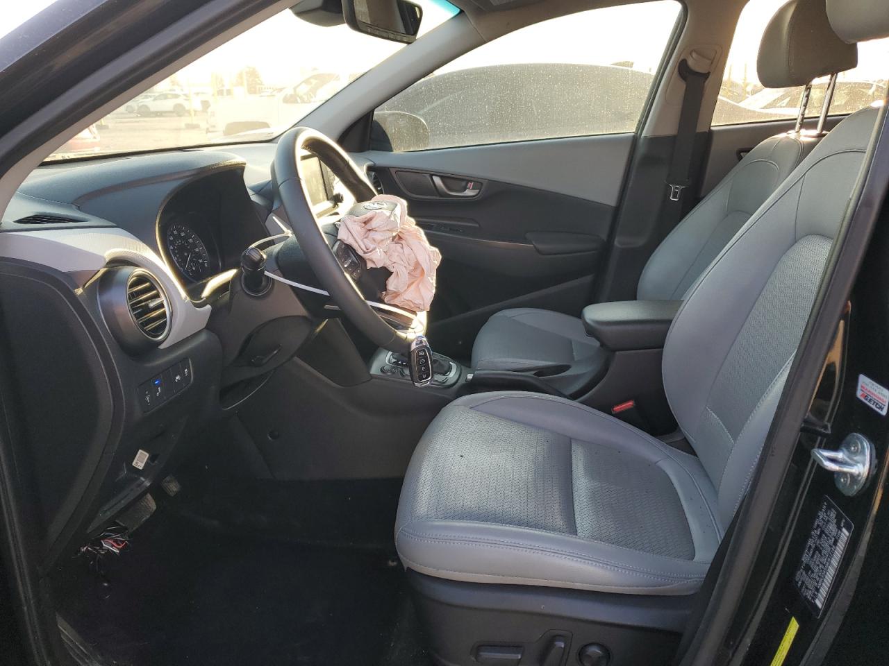 2021 Hyundai Kona VIN KM8K33A5XMU612146 Copart auction photo, front end / mechanical damage thumbnail 7