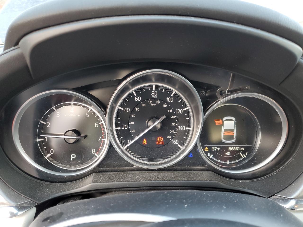 2020 Mazda 6 VIN JM1GL1WY9L1517059 Copart auction photo, front end / minor dent/scratches damage thumbnail 9