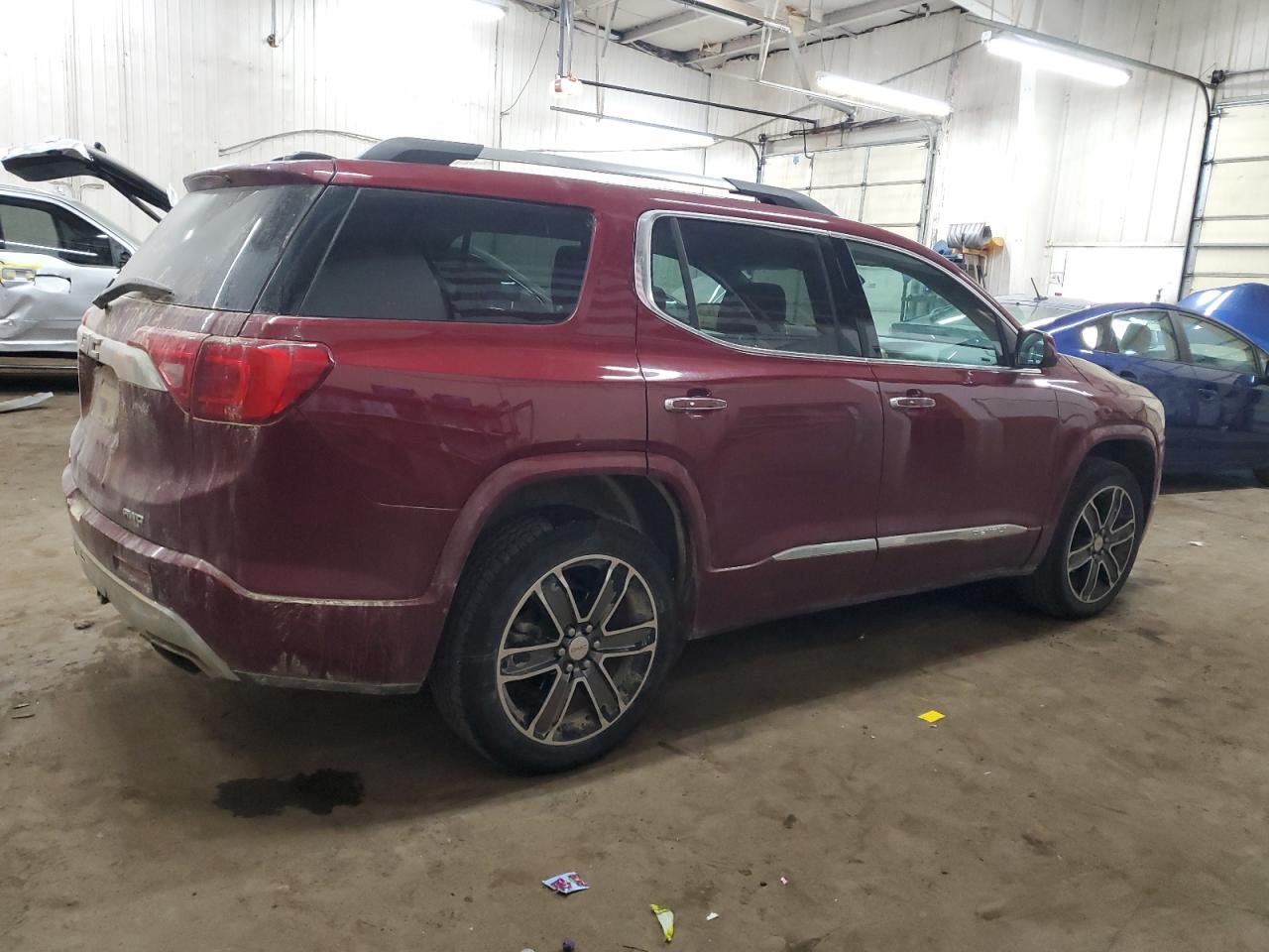 2017 GMC Acadia VIN 1GKKNXLS9HZ280884 Copart auction photo, front end damage thumbnail 3