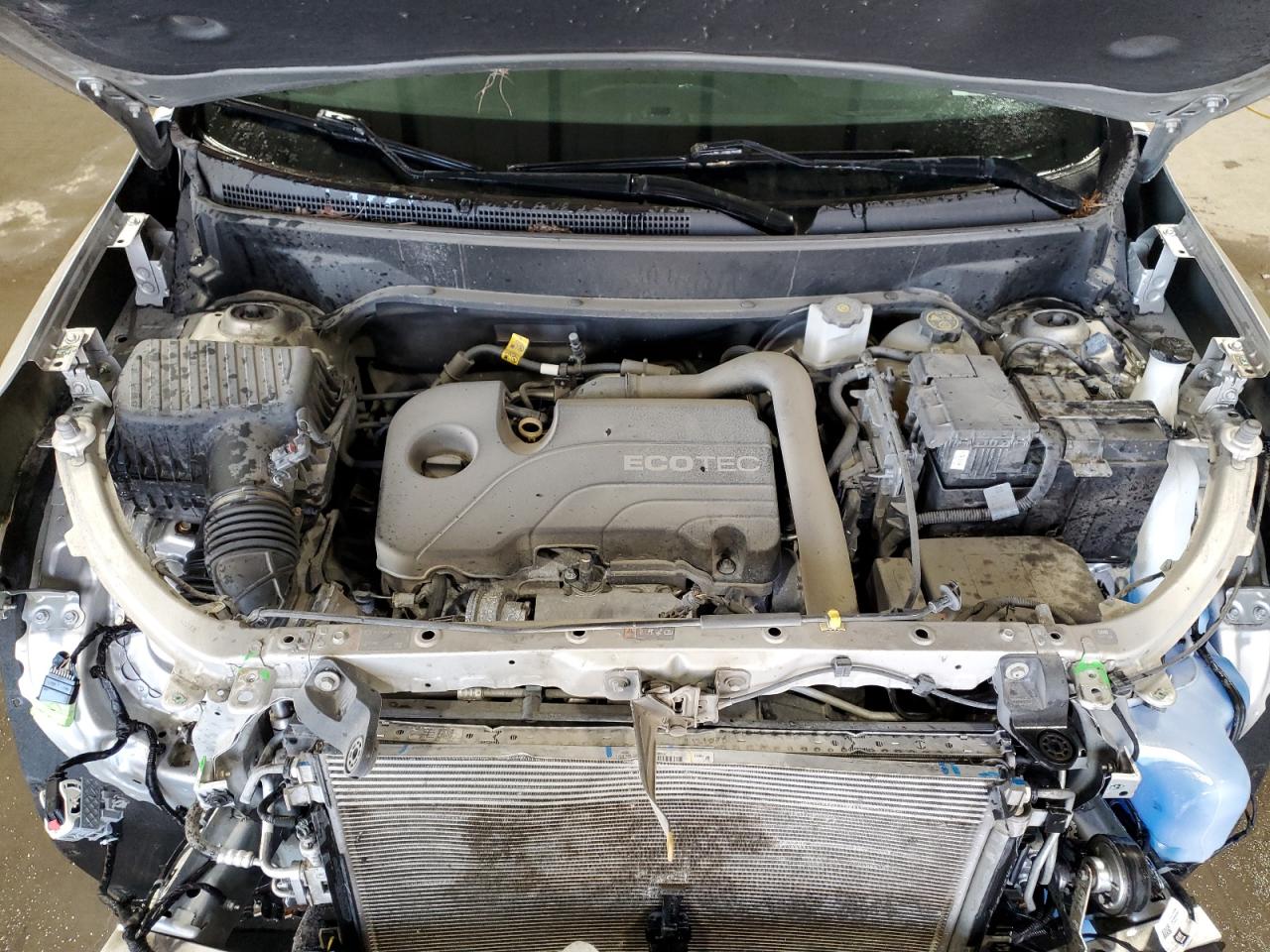 2020 Chevrolet Equinox VIN 3GNAXUEV1LS569892 Copart auction photo, front end damage thumbnail 12