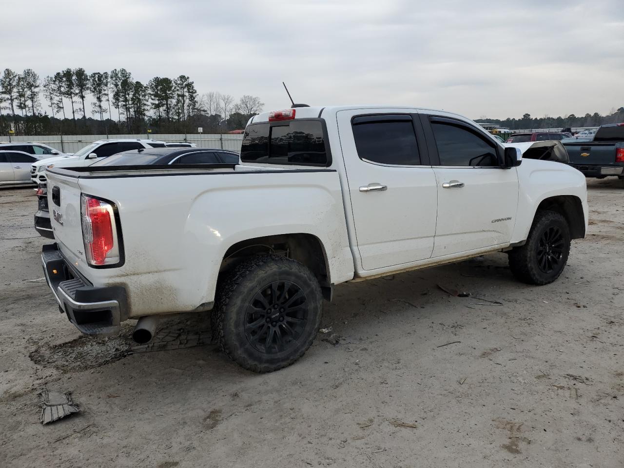2016 GMC Canyon VIN 1GTG6DE36G1265890 Copart auction photo, front end damage thumbnail 3
