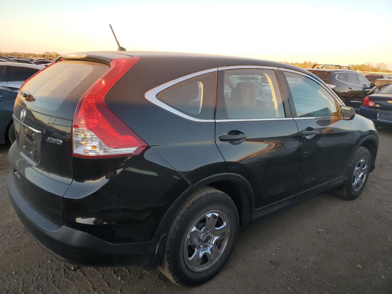 2014 Honda CR-V VIN 5J6RM4H32EL058466 Copart auction photo, side damage thumbnail 3