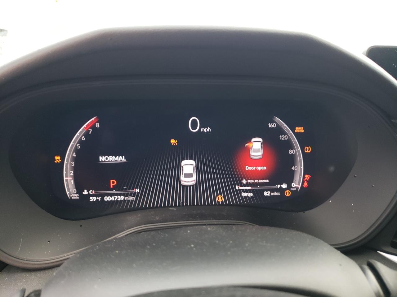 2024 Acura TLX VIN 19UUB6F59RA000539 Copart auction photo, front end / rear end damage thumbnail 9
