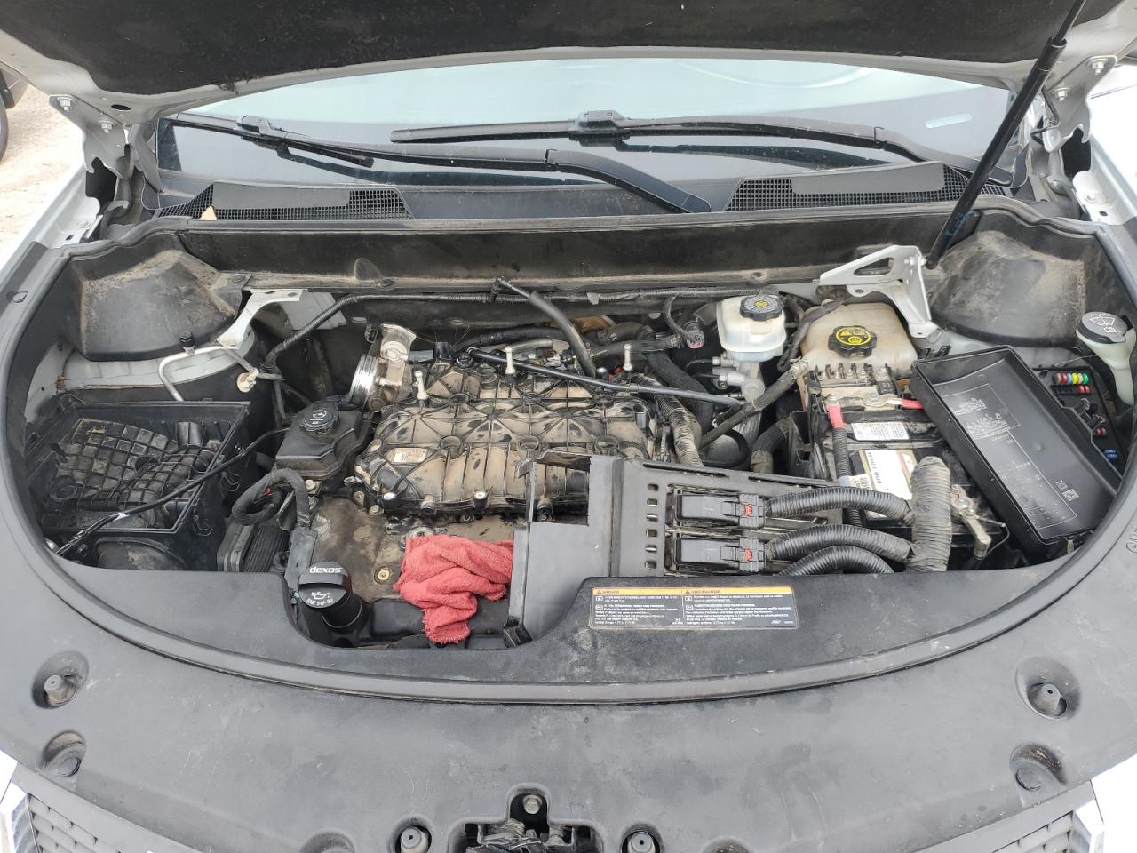 2012 Cadillac SRX VIN 3GYFNBE33CS606460 Copart auction photo, water/flood / minor dent/scratches damage thumbnail 12