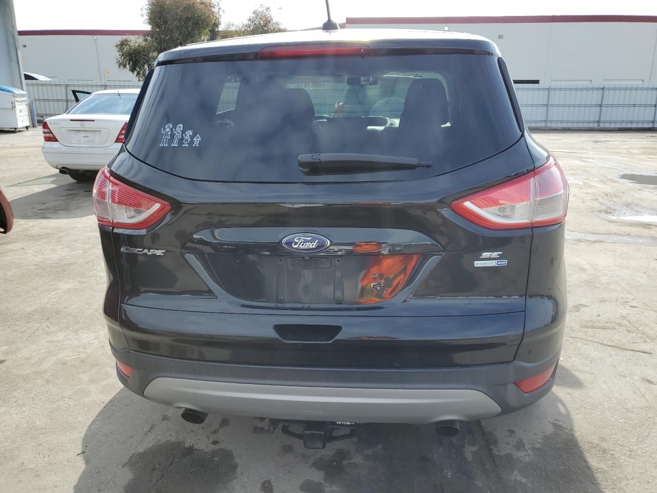 2014 Ford Escape VIN 1FMCU9G96EUA46437 Copart auction photo, undercarriage / rear end damage thumbnail 6