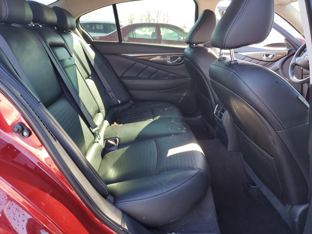 2015 Infiniti Q50 VIN JN1AV7AR3FM850849 Copart auction photo, front end damage thumbnail 10
