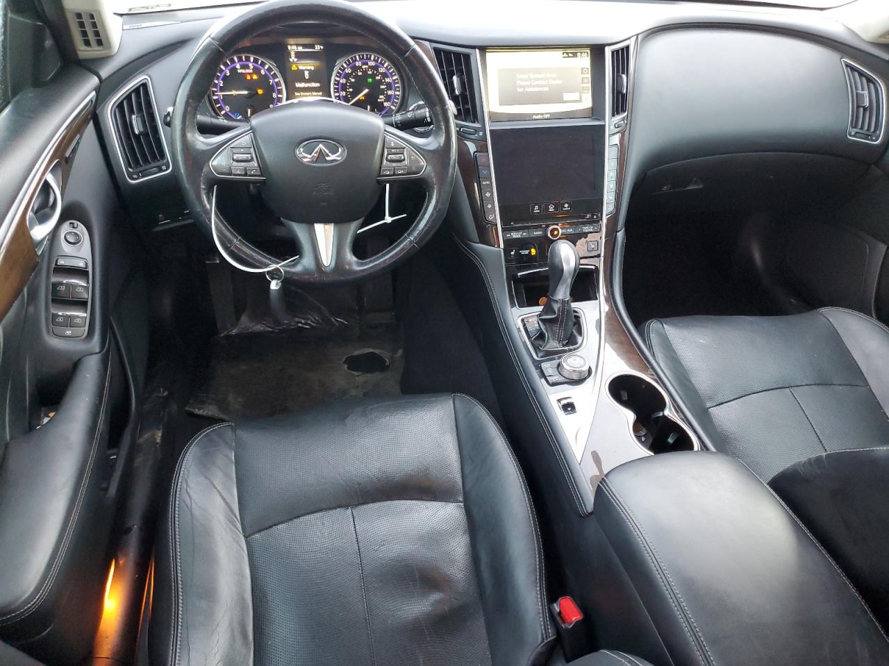 2014 Infiniti Q50 VIN JN1AV7AR6EM701656 Copart auction photo, front end / minor dent/scratches damage thumbnail 8