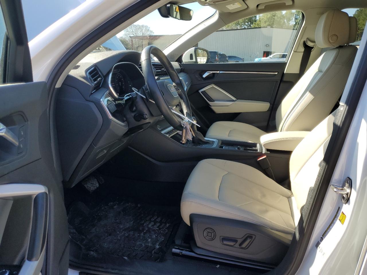 2022 Audi Q3 VIN WA1EECF38N1016968 Copart auction photo, front end damage thumbnail 7