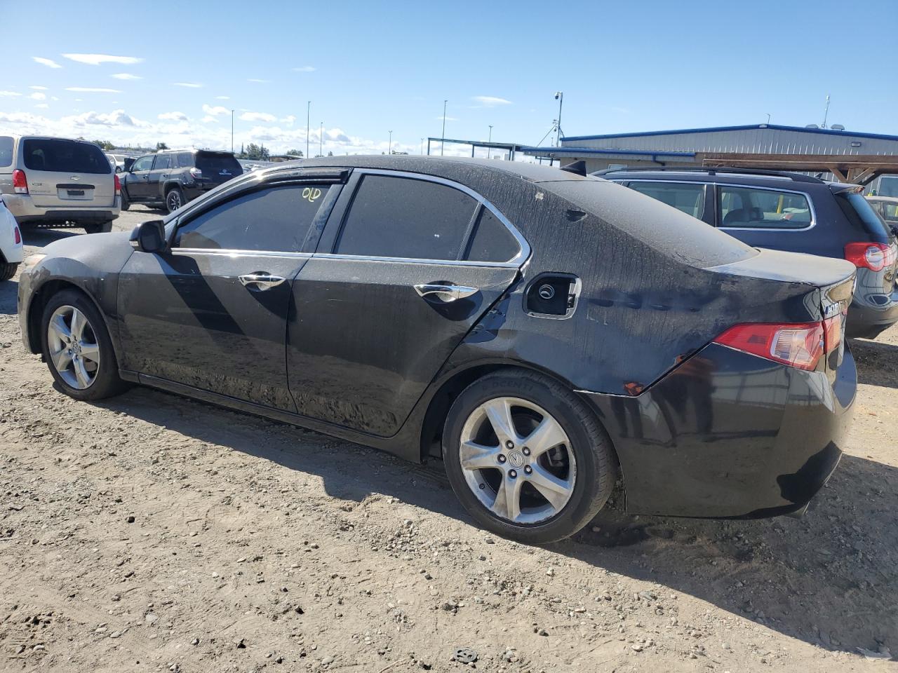 2014 Acura TSX VIN JH4CU2F44EC002104 Copart auction photo, vandalism / rear end damage thumbnail 2