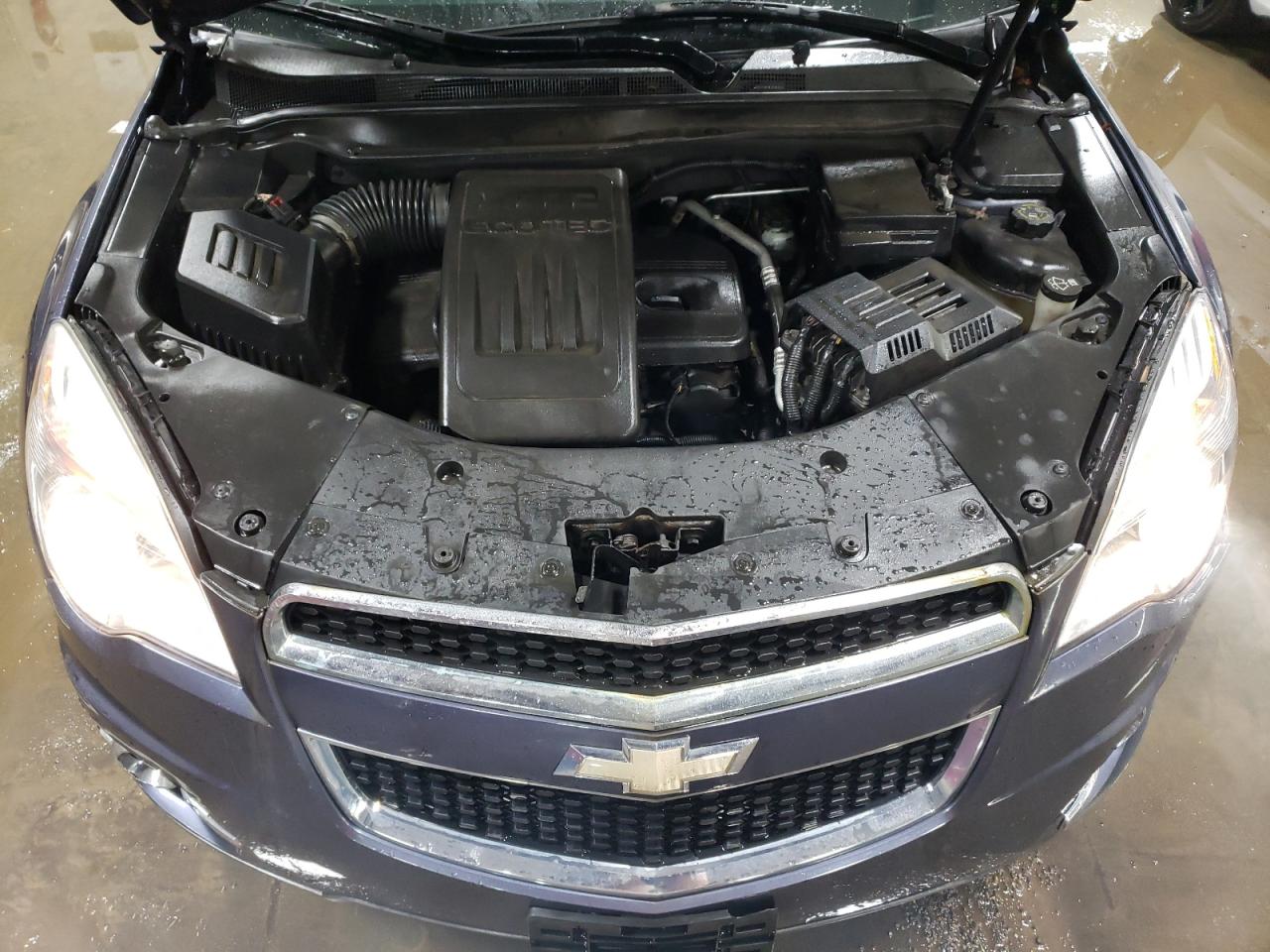 2013 Chevrolet Equinox VIN 2GNFLGEK7D6357619 Copart auction photo, rear end / front end damage thumbnail 11