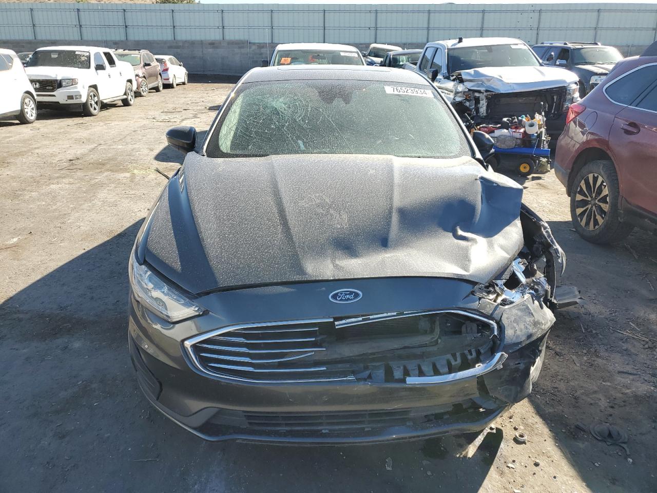 2020 Ford Fusion VIN 3FA6P0HD3LR212429 Copart auction photo, front end damage thumbnail 5