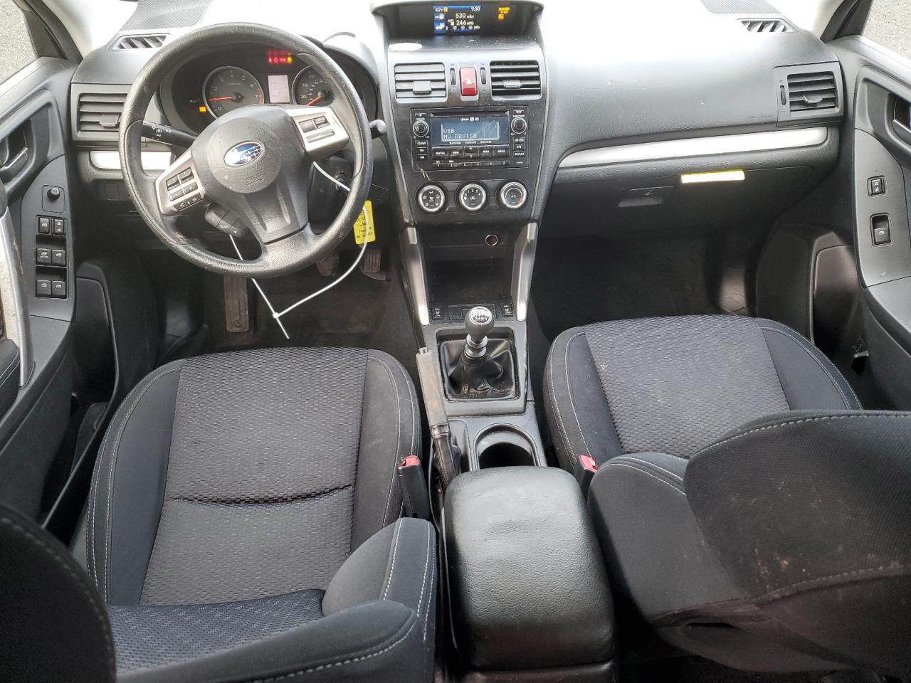 2015 Subaru Forester VIN JF2SJADC8FG485571 Copart auction photo, rear end damage thumbnail 8