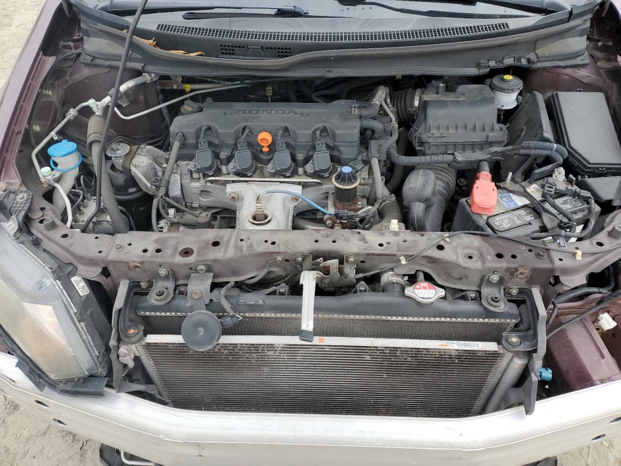 2015 Honda Civic VIN 2HGFB2F50FH559265 Copart auction photo, front end / minor dent/scratches damage thumbnail 11