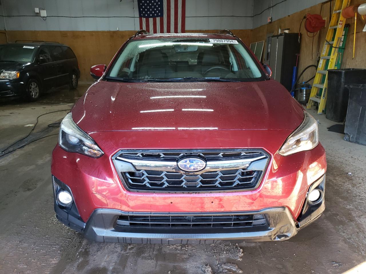 2018 Subaru XV VIN JF2GTAMC9J8251698 Copart auction photo, rear end / minor dent/scratches damage thumbnail 5