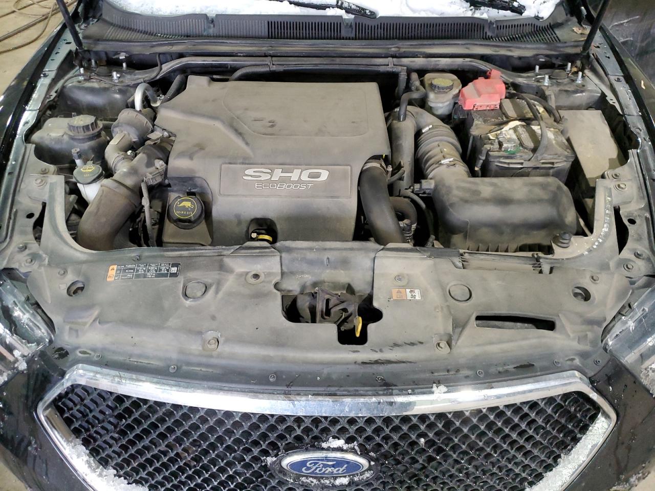 2015 Ford Taurus VIN 1FAHP2KT7FG177314 Copart auction photo, side damage thumbnail 11